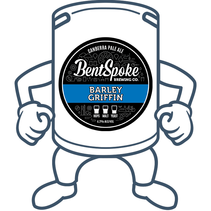 Bentspoke Barley Griffin Pale Ale <br>50lt Keg