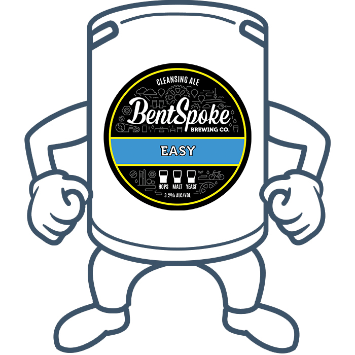 Bentspoke Easy Ale <br>50lt Keg