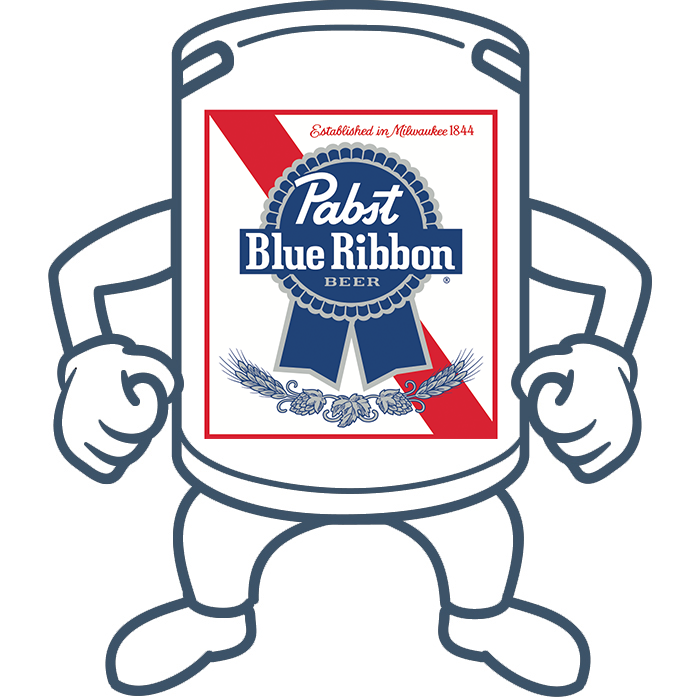 Pabst Blue Ribbon <br>50lt Keg