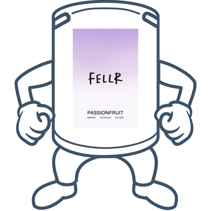 Fellr Passionfruit Seltzer <br> 50lt Keg