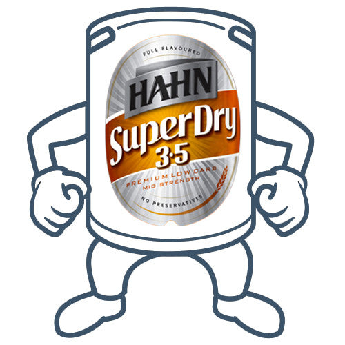 Hahn Super Dry 3.5 <br>50lt Keg