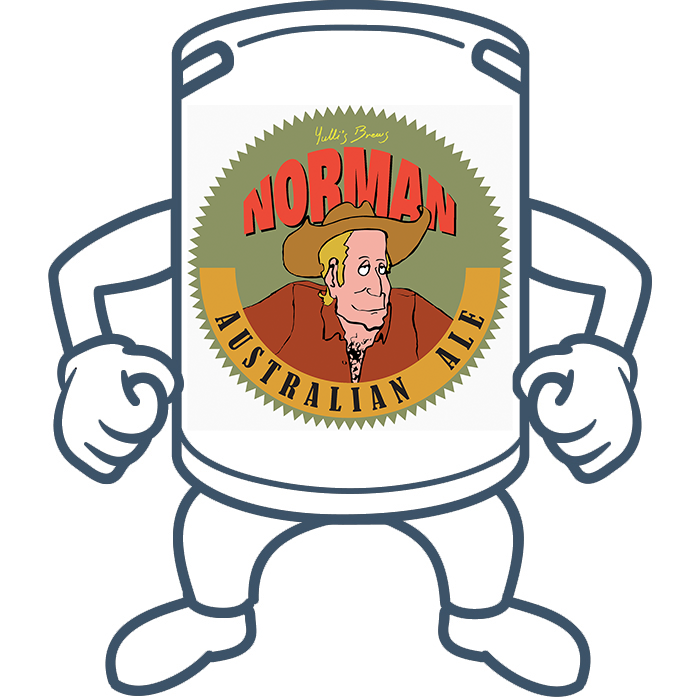 Yulli's Norman Australian Ale <br>50lt Keg