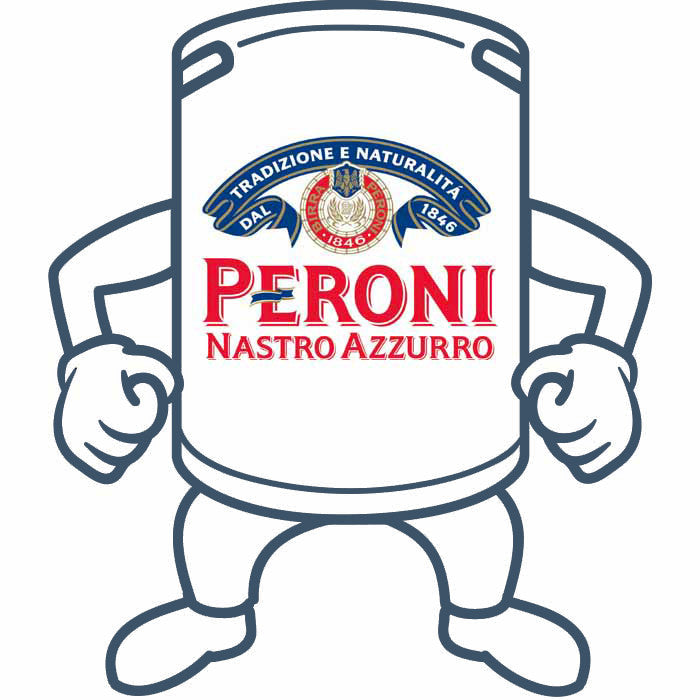 Peroni Nastro Azzurro <br>25lt Keg Available Same Day in Sydney