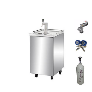 Commercial Quality Single Door Single Tap Keg Fridge Complete Package