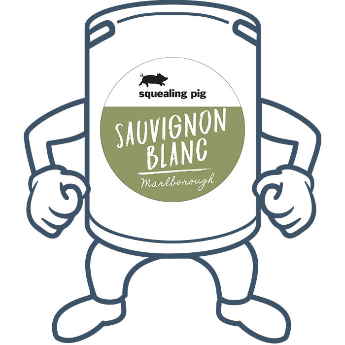 Squealing Pig Sauvignon Blanc <br>30lt Keg