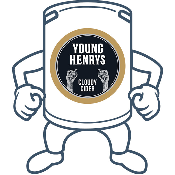 Young Henrys Cloudy Cider <br>50lt Keg